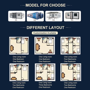 Nouveau <span class=keywords><strong>produit</strong></span> Paraguay 2 étages mini bureau extensible Oem bas prix capsule préfabriquée mobile pliable maison conteneur maison - Product Image 4