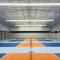Lámpara LED de Interior para Cancha de Bádminton, Iluminación Antideslumbrante para Cancha de Pádel, Bádminton y Pickleball, Ideal para Gimnasios