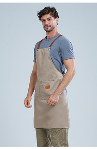 Delantal de Lona Impermeable Personalizado - Resistente al Aceite, Ajustable y Lavable para Carpintero, Barista, Camarero y Cocina - Product Image 2