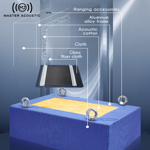MJ MASTER ACOUSTIC Panneaux et dalles acoustiques suspendus modernes pour plafond avec une absorption acoustique élevée pour salon - Product Image 3