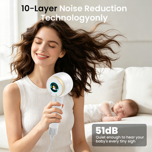 Nuevo Secador de Pelo de Alta Velocidad con 500M de Iones Negativos para Niños y Mascotas, Motor BLDC de 110000 RPM, Secado Rápido y Potente, Tendencia 2026 - Product Image 5