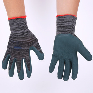 Guantes de Trabajo de Nitrilo, Completamente Recubiertos, Resistentes a la Abrasión, Guantes de Seguridad de Uso General No Estériles para la Construcción y Uso Industrial - Product Image 4