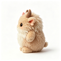 Vente en gros de poupées en peluche personnages doux et rembourrés, très demandées, poupées en peluche monstres mignons, jouets en peluche personnalisés
