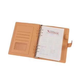 ชุดสมุดบันทึกธุรกิจ A5 แบบสแนปออน ใส่กระดาษได้ พร้อมพิมพ์โลโก้บริษัท ขายส่ง สมุดบันทึกไดอารี่เพื่อการส่งเสริมการขาย - Product Image 3