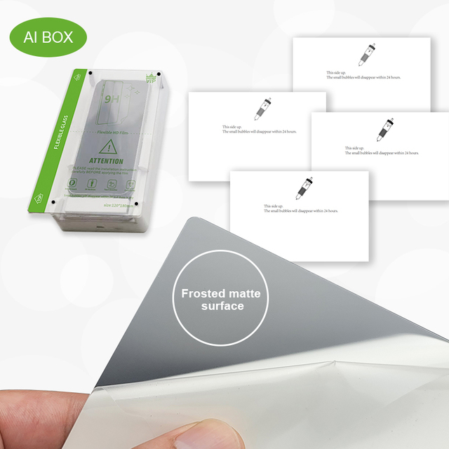 Ai Box Quick Dust-Proof Automatic Alignment Screen Protector Installation Kit Simple Automatic Film Application Box for iPhone