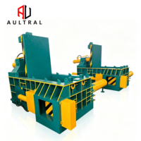Presse à balles horizontale hydraulique pour le recyclage des déchets métalliques en acier, fer, aluminium, cuivre
