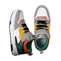 Zapatillas Deportivas para Niños, Parte Superior Sintética Ligera, Suela de Goma, Entresuela de EVA, Cómodas y Modernas, para Niños de 6 a 12 Años