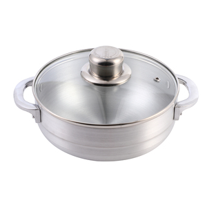 Ensemble de 12 calderos en <span class=keywords><strong>aluminium</strong></span> moulé sous pression de conception traditionnelle avec couvercle en <span class=keywords><strong>aluminium</strong></span> <span class=keywords><strong>ou</strong></span> en verre - Product Image 2
