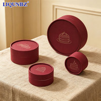Boîte en carton ronde de qualité alimentaire, résistante au four, pour gâteaux, desserts, emballage en papier, boîte de luxe pour cheesecake