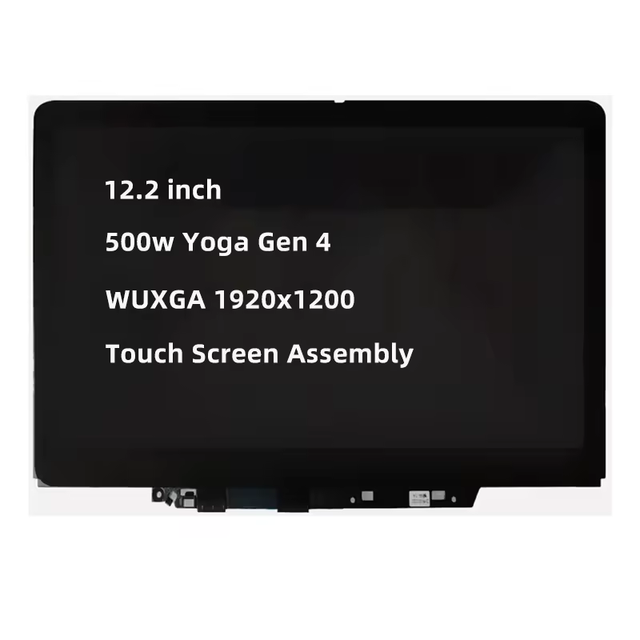 12.2" 1920x1200 Screen for 500w Yoga Gen 4 5M11N59374 LCD Touch Screen Digitizer Assembly W/Bezel Board