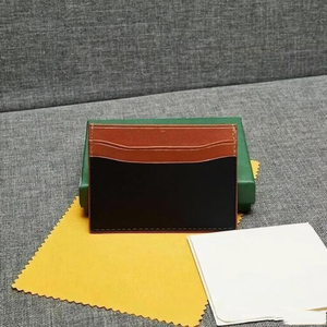 Portafoglio Mini di Lusso <span class=keywords><strong>in</strong></span> <span class=keywords><strong>Pelle</strong></span> PU, Porta Carte di Credito Unisex con Tasca per Chiavi e Portamonete, con Confezione - Product Image 5