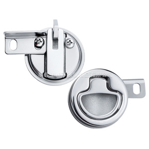 44mm Corner Code Lock Body 316 Stainless Steel Easy Pull Buckle <b>Yacht</b> Deck Lock Floor Latch Marine Hardware - Product Image 3