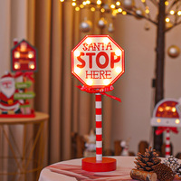 Lampada da Tavolo LED Creativa per Natale, Luce Notturna Decorativa per Camera da Letto, Illuminazione d'Atmosfera per le Festività
