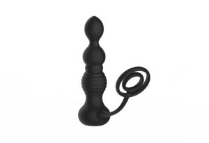 Double-Ring hip kéo hạt không dây RC 10-tần số rung Silicone + ABS dành cho người lớn quan hệ tình dục đồ chơi quan hệ tình dục qua đường hậu môn thiết bị thoải mái - Product Image 5