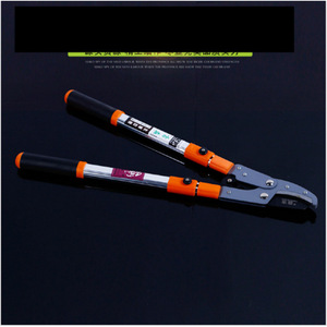 Cisailles télescopiques Gisen, lame en aluminium 20-30 mm pour la taille des arbres fruitiers, outil de jardinage manuel, couleur orange - Product Image 4