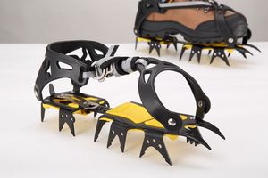 Crampons à glace antidérapants Traction Snow Grips Acier 12 Dents Pour <span class=keywords><strong>escalade</strong></span> Marche - Product Image 6