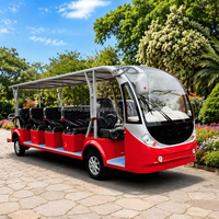 Autobús Turístico Eléctrico de 17 Asientos con Suspensión MacPherson para Grandes Áreas Turísticas, Hoteles y Recorridos por la Ciudad