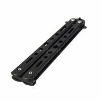 Métal En Acier Inoxydable Pratique Formation Papillon Balisong Couteau De Style Chaud Peigne