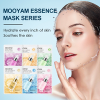 Masque Facial Coréen Géant/Format Familial aux Extraits Végétaux Biologiques Anti-Rides Hydratant Éclaircissant pour Tous Types de Peau