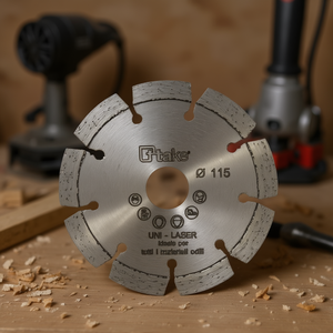 Lame diamantée laser Ttake Uni 115 mm pour tous matériaux - Product Image 3