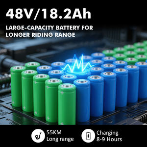 Patinete eléctrico plegable VIPCOO VS6 de alta potencia conveniente patinete eléctrico de alta velocidad para adultos EU UK US Stock - Product Image 6