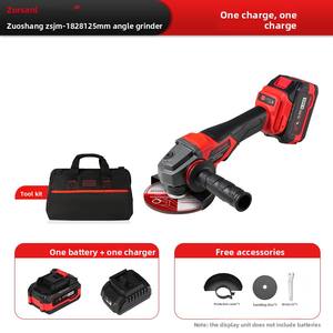 Esmerilhadeira Angular a Bateria de Lítio 18V ZSJM-1828 Máquina de Corte e Polimento com Controle de Velocidade para Eletricistas - Product Image 6