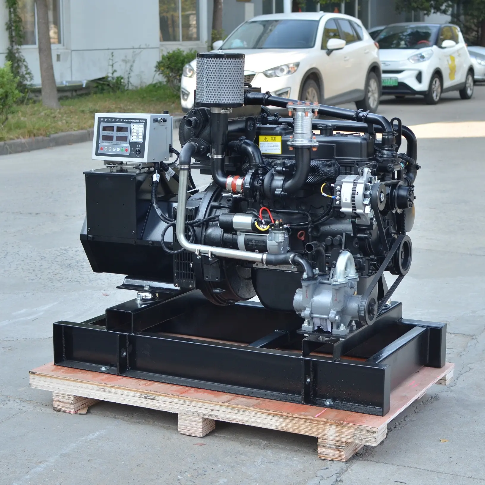 Поо, хорошая цена, сертификат CCS, дизельный двигатель WP2.3CD25E200, морской генератор Weichai 15 кВт