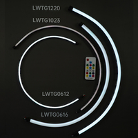 Bande lumineuse LED néon flexible en silicone personnalisée OEM avec diffuseur et indice de protection IP67