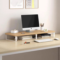 Wholesale Custom Office Desktop Storage Rack Desktop Computer Elevated Monitor Stand Notebook Storage Rack Desk