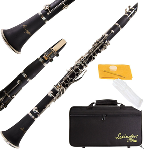 <span class=keywords><strong>Clarinete</strong></span> Bb Modelo Estudiante, 17 Llaves, Cuerpo <span class=keywords><strong>de</strong></span> Ebonita con Acabado <span class=keywords><strong>de</strong></span> Veta <span class=keywords><strong>de</strong></span> <span class=keywords><strong>Madera</strong></span>, Llaves Niqueladas, con Estuche Premium (CL3041N) - Product Image 2