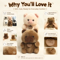 Nouvelle conception, adorable peluche de dessin animé assise, parfaite pour les enfants, compagnon de jeu, décoration de la maison, choix de cadeau, jouet en peluche