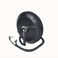 Kit de conversion de moyeu arrière pour vélo électrique QS273 Motor V4 40H 3.5T 5T 150mm 72V/96V 8000w à entraînement direct avec contrôleur ND Fardriver