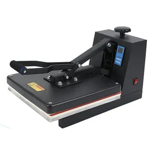 Mesin kaos 38*38CM Flat Heat press tas ponsel casing Puzzle kaca kayu batu foto mesin cetak Sublimasi transfer panas