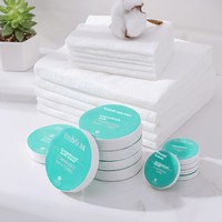 Nonwoven Disposable Large Size Compressed Bath Towel Travel-Friendly Compact Hotel-Grade Single-Use Hygiene Product