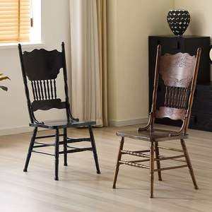 Silla <span class=keywords><strong>Winsor</strong></span> Moderna de Madera Tallada, Resistente, para Hogar, Comedor, Cocina, Hotel, Gimnasio, Restaurante - Product Image 2