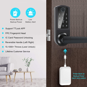 Nuova Serratura Intelligente Biometrica con Impronta Digitale 2026, con Codice Password, Chiave a Scheda e Controllo App per Casa, Ufficio, Hotel - Product Image 4