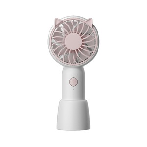 Mini Ventilador Portátil Recargable USB con Potente Flujo de Aire, Colores Blanco, Rosa y Verde, 12 Horas de Duración de Batería, Motor sin Escobillas - Product Image 4
