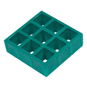 Fabricant de grilles en fibre de verre, grille de drainage de sol en FRP haute résistance, anti-feu, anti-corrosion, découpe pour usage industriel - Product Image 2