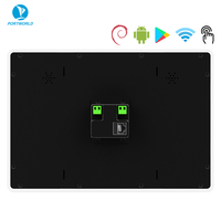 Portworld - Pantalla Táctil IPS de 10.1 Pulgadas RK3576 Android 14 POE Integrada con Luz LED para Domótica y Automatización de Edificios