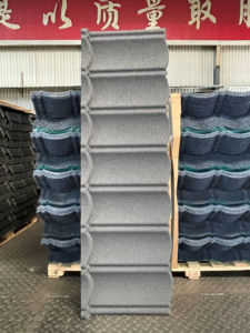 Bellissima Tegola Moderna in Acciaio Resistente al Calore con Rivestimento in Pietra, Stile Ardesia Romana, Colorata, per Hotel e Officine - Product Image 5