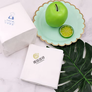 Servilletas de restaurante personalizadas, papel de seda facial de pulpa de madera virgen de 3 capas con logotipo impreso, estilo de bolsa para uso en Hotel, Bar, cafetería - Product Image 4
