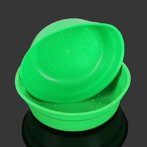 Tazón Plegable para Cebo, de Plástico Verde, Tamaño Grande, para Accesorios de Pesca - Product Image 2