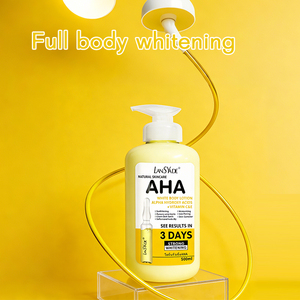Lotion corporelle éclaircissante et hydratante à base d'acides hydroxy, 500 millilitres, contenant de la vitamine E et de la vitamine C - Product Image 4