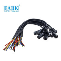Cordon d'alimentation universel à 3 broches homologué UL 10A 125V IEC C13 vers C14 pour ordinateur de bureau, moniteur et imprimante