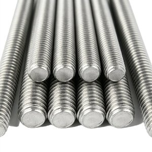 <span class=keywords><strong>Tige</strong></span> <span class=keywords><strong>filetée</strong></span> métrique en acier inoxydable A2 304 DIN975, finition brillante, résistante à la corrosion, entièrement <span class=keywords><strong>filetée</strong></span> - Product Image 2