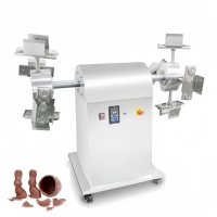 Machine à fabriquer des barres de chocolat, ligne de moulage industrielle pour barres et tablettes de chocolat solides