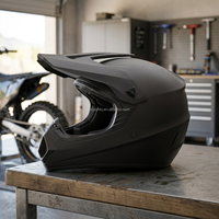 Casque de moto tout-terrain intégral léger en mousse ABS homologué ECE DOT, nouveau design, pour cross et VTT