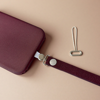 Sangle de poignet en nylon tissé, réplique 1:1, pour coque de téléphone iPhone Duo 18 Pro Max, cordon de poignet, cordon anti-perte, cordon de qualité supérieure