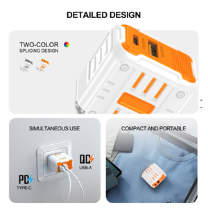 <span class=keywords><strong>Caricabatterie</strong></span> a Doppia Porta PD 20W Ricarica Rapida, Adattatore US EU UK Tipo C USB 18W da Parete per Telefoni Cellulari, Tablet e <span class=keywords><strong>Computer</strong></span> - Product Image 4