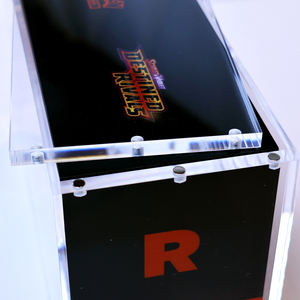 Nouvelle conception, boîte de protection en acrylique pour booster ETB Pokémon, <span class=keywords><strong>prix</strong></span> d'usine - Product Image 4